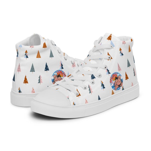 Women’s high top canvas shoes - Image 8