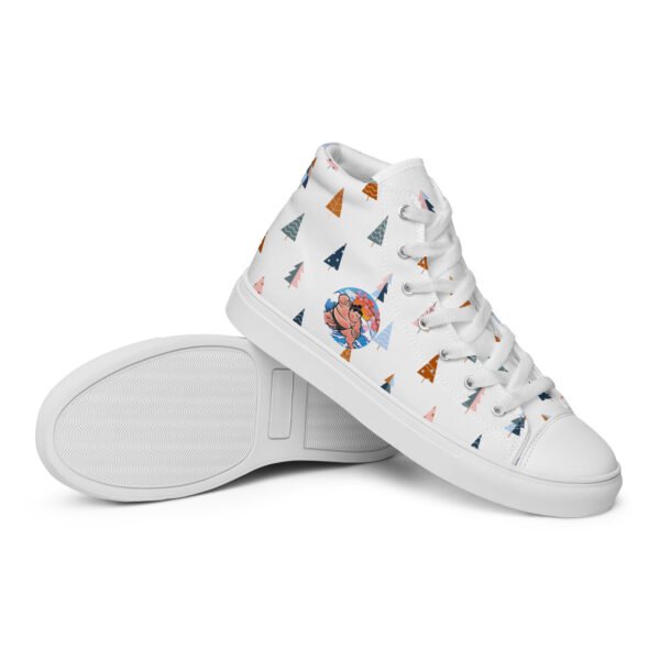 Women’s high top canvas shoes - Image 3